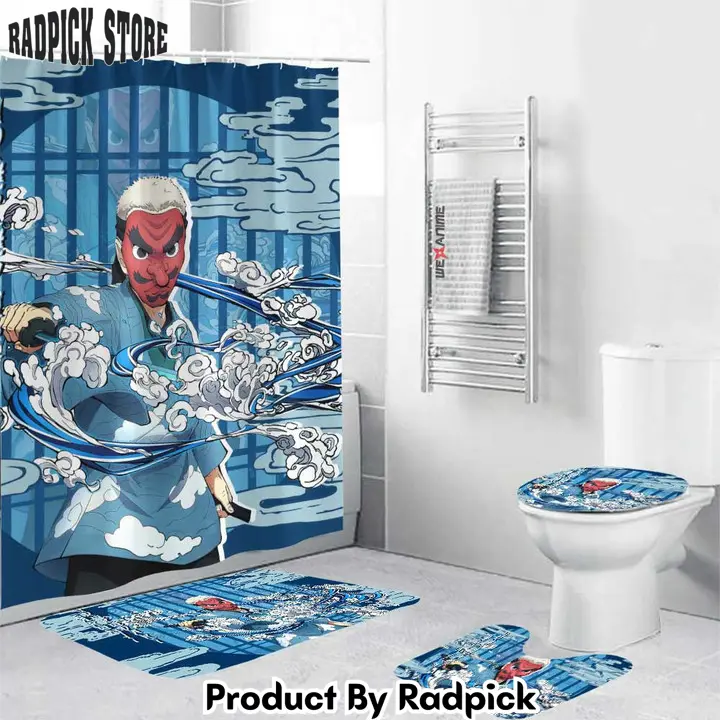 Sakonji urokodaki combo bathroom set anime decor idea   rp0206073